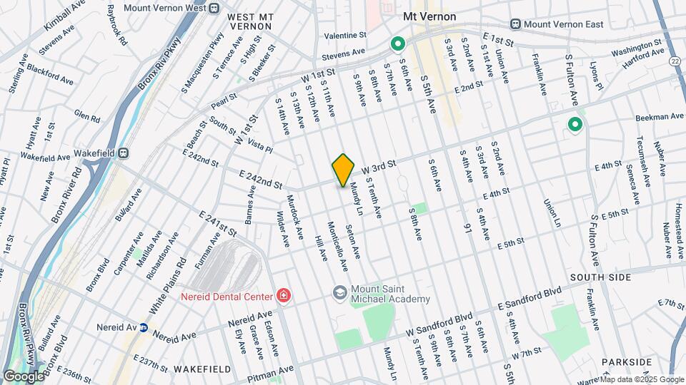 215 S 12th Ave-Unit -2 Map and Location Details