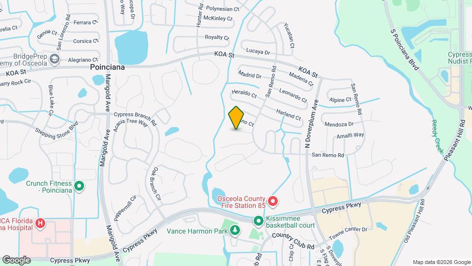 612 Estrada Ln Map and Location Details