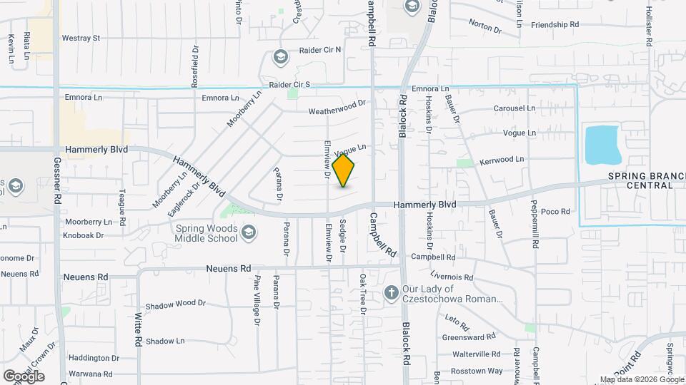 9524 Truscon Dr Map and Location Details