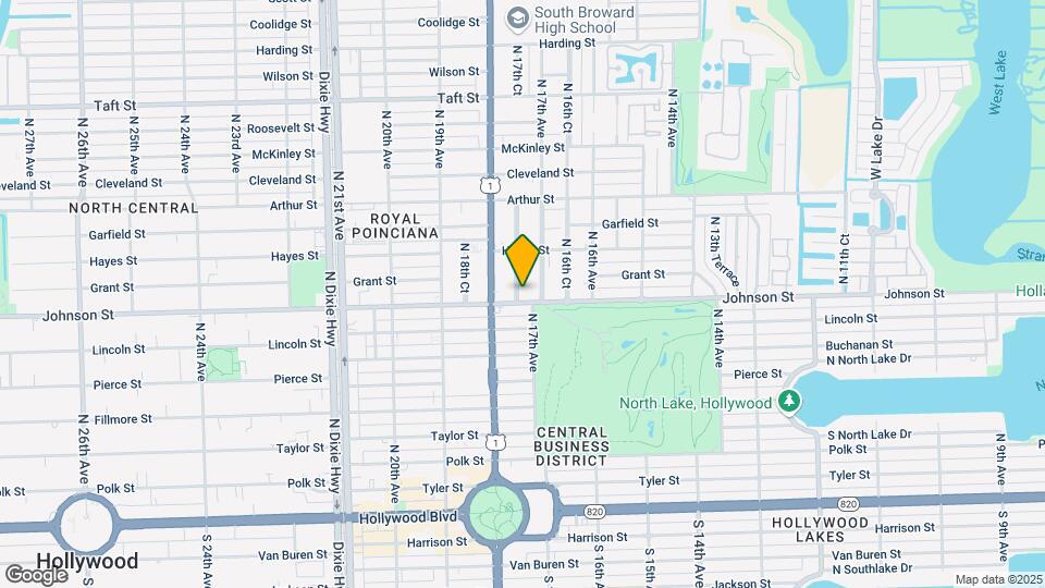 1721 Johnson St Map and Location Details