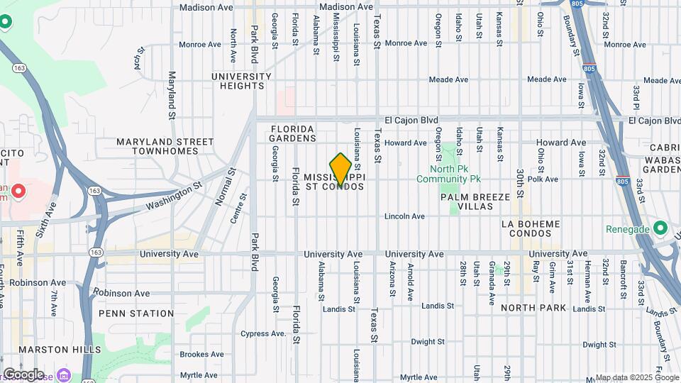 4065-4071 Mississippi St Map and Location Details