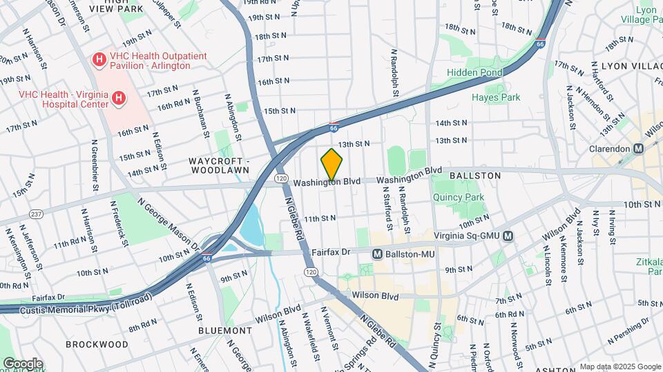 1186 N Utah St Map and Location Details