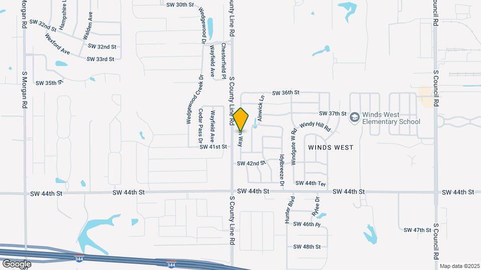 4005 Brougham Way Map and Location Details