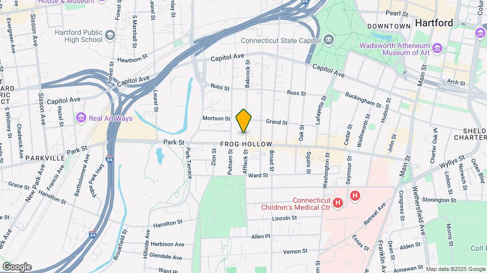 183-185 Babcock St, Unit 3rd floor Map and Location Details