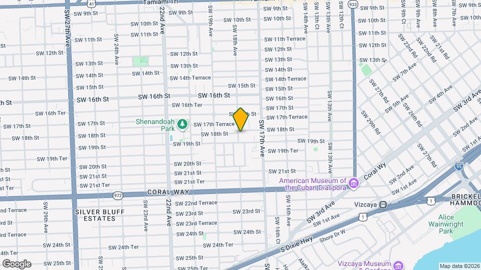 1811 SW 18th Ave Map and Location Details