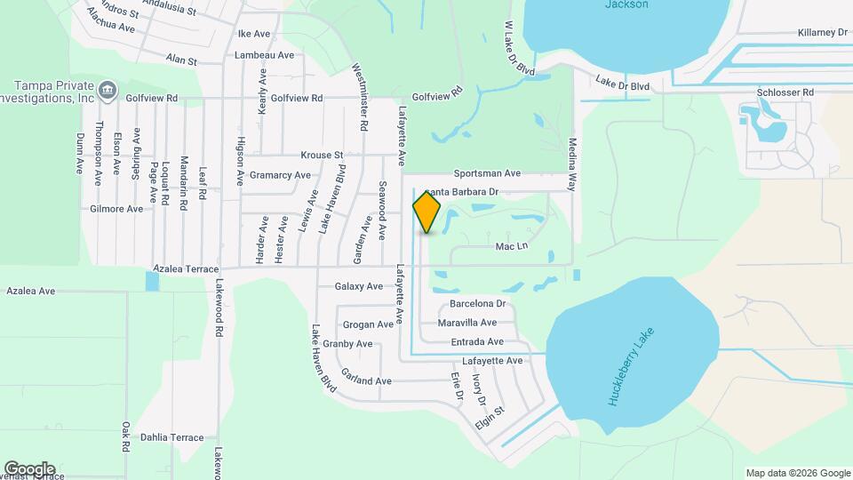 4038 Santa Barbara Dr Map and Location Details