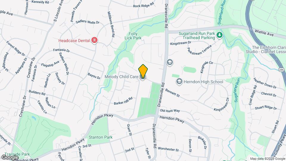 1344 Grant St Map and Location Details