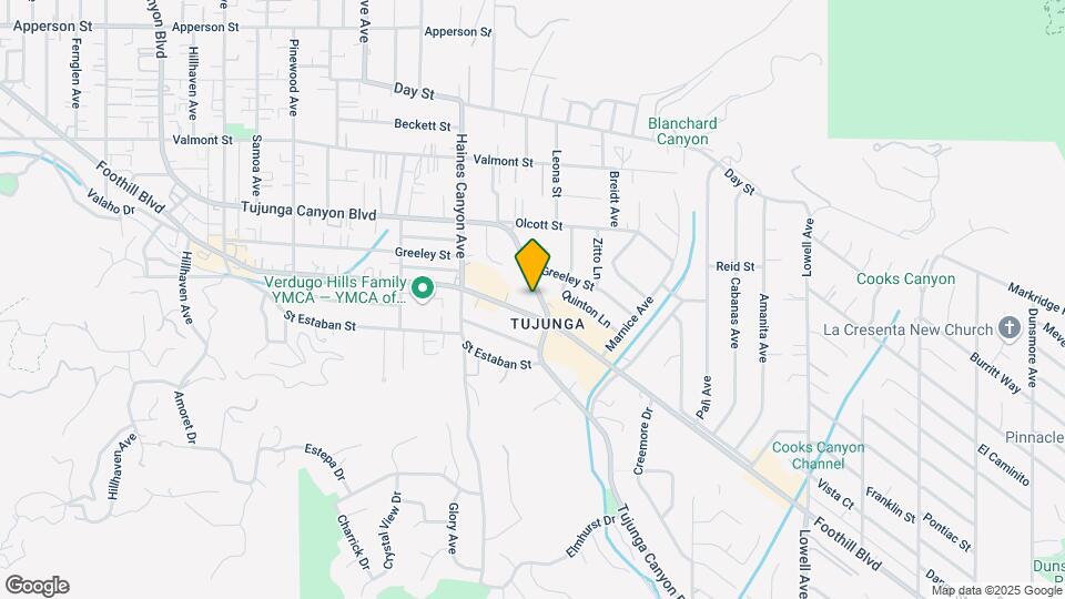 Tujunga Garden Apartments Mapa y Detalles de la Ubicación