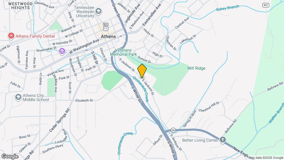 212 S Jackson St Map and Location Details