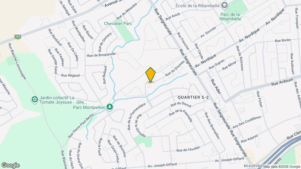 516 Du Douvain Rue Map and Location Details