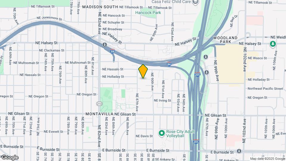 933 NE 90th Ave Map and Location Details