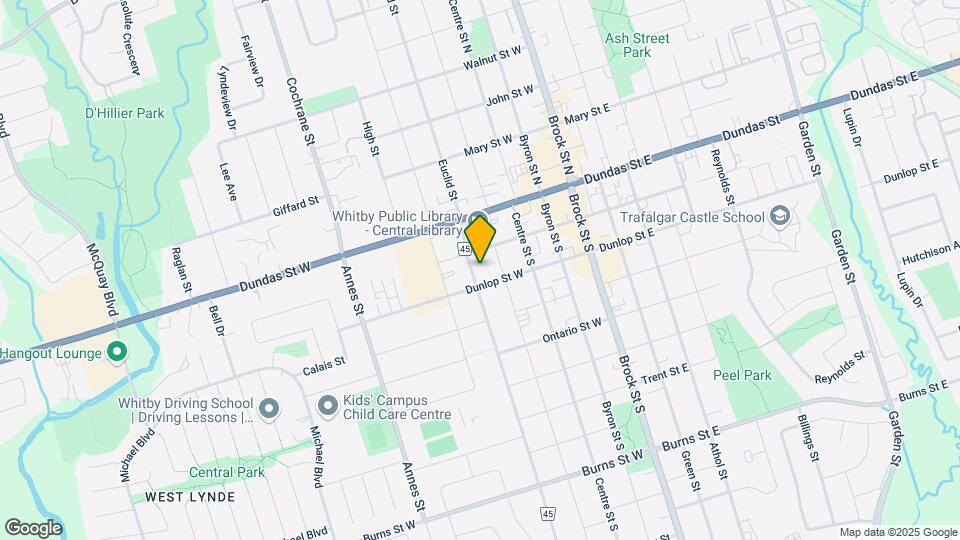 219 King St Map and Location Details