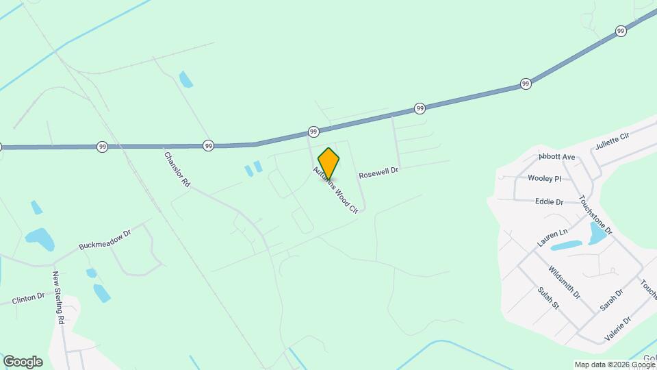 1127 Autumns Wood Cir E Mapa y Detalles de la Ubicación