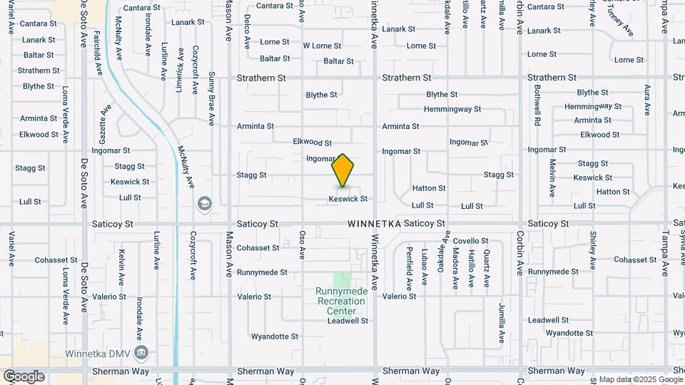 20155 Keswick St Map and Location Details