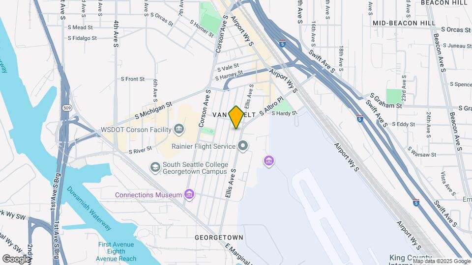 6423 Ellis Ave S Map and Location Details