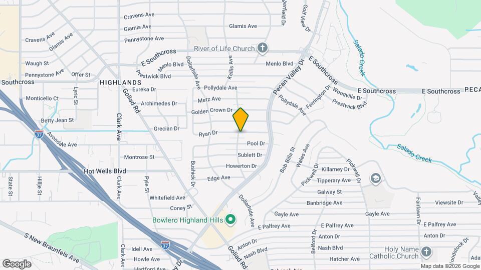 302 Ryan Dr Map and Location Details
