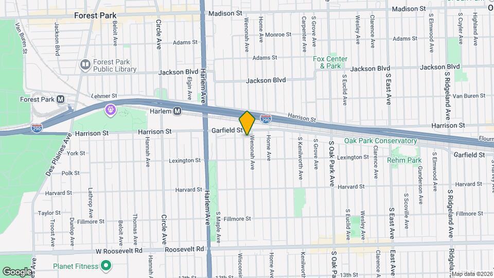 913 Wenonah Ave, Unit 1 Mapa y Detalles de la Ubicación