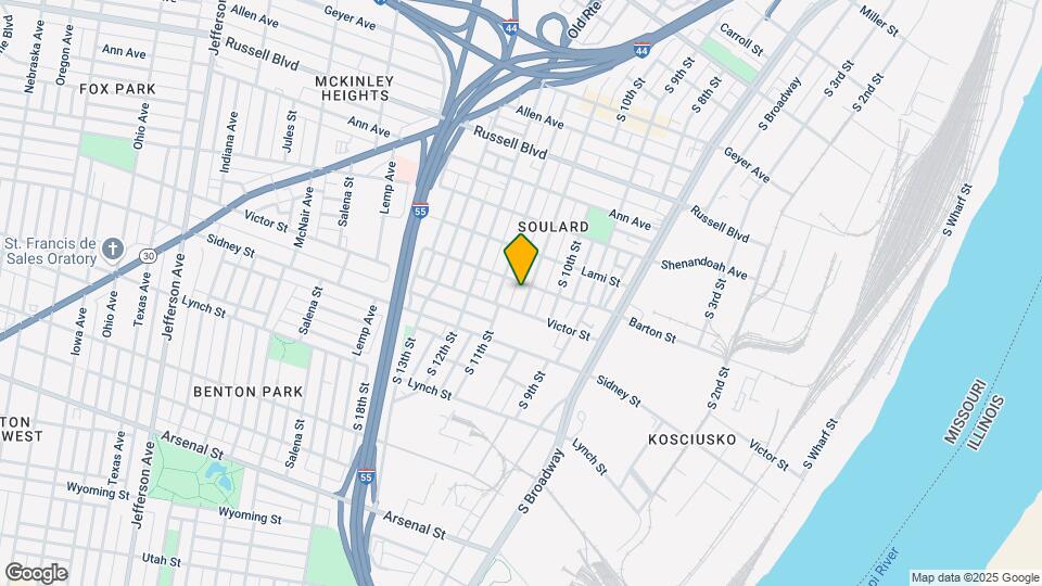 2409 Menard St Mapa y Detalles de la Ubicación
