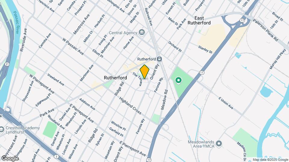 58 Ettrick Ter Mapa y Detalles de la Ubicación
