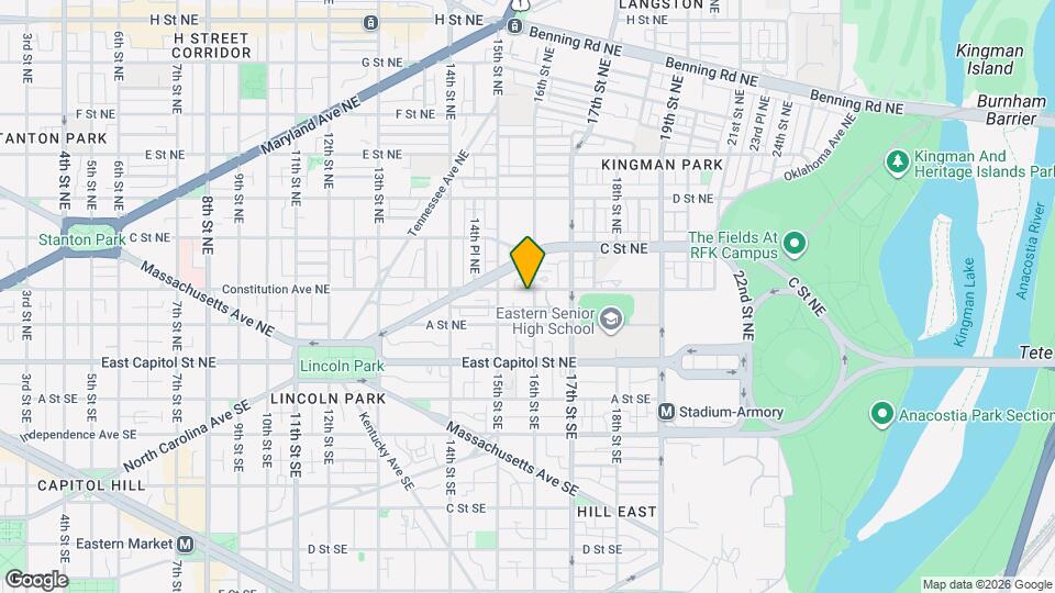 1535 Constitution Ave NE Map and Location Details