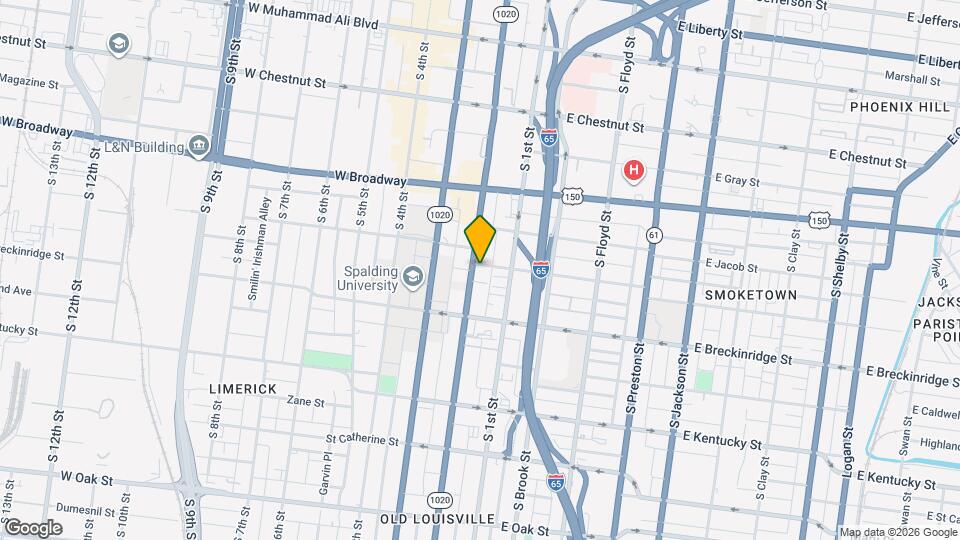 124 W College St Mapa y Detalles de la Ubicación