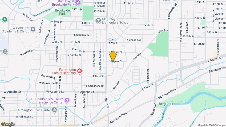 820 N Watson Ave Map and Location Details