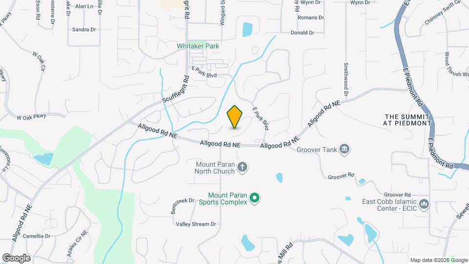 1313 Bailey's Corner Map and Location Details