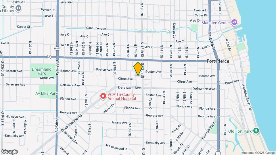 308 S 14th St Map and Location Details