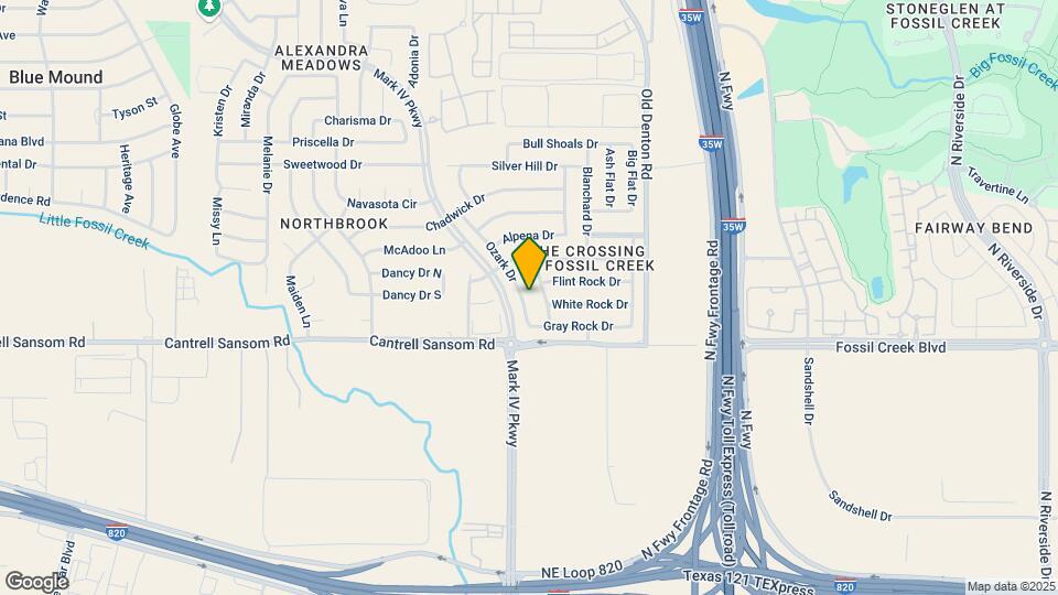 5716 Ozark Dr Map and Location Details