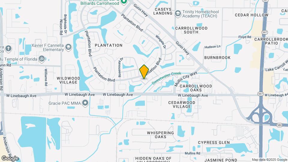 10305 Fernbrook Ln Map and Location Details