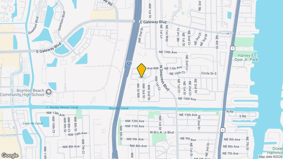 1601 NW 3rd St Map and Location Details