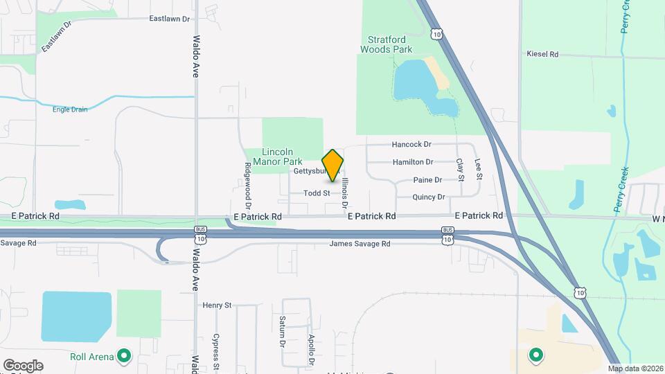 3915 Todd St, Unit 3915 Map and Location Details