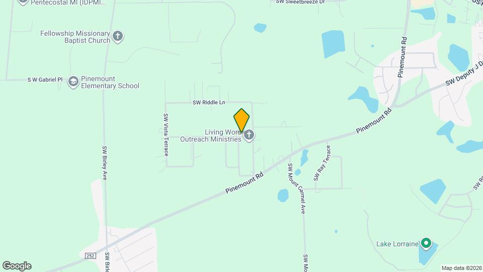 157 SW Shady Ln Mapa y Detalles de la Ubicación