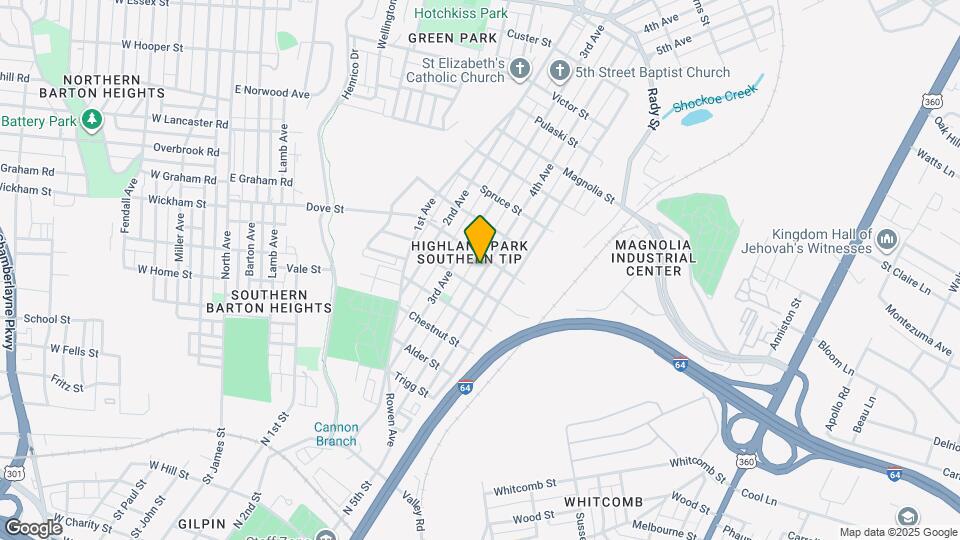 2112 4th Ave Map and Location Details