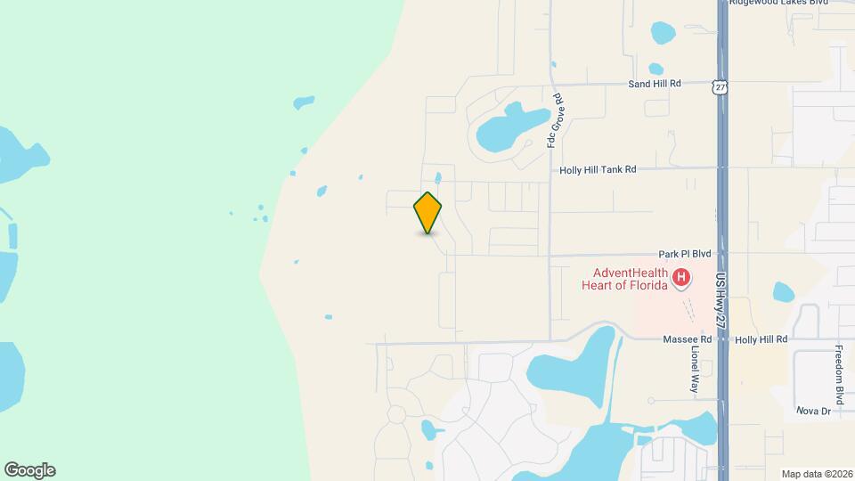 544 Park Pl Blvd Map and Location Details