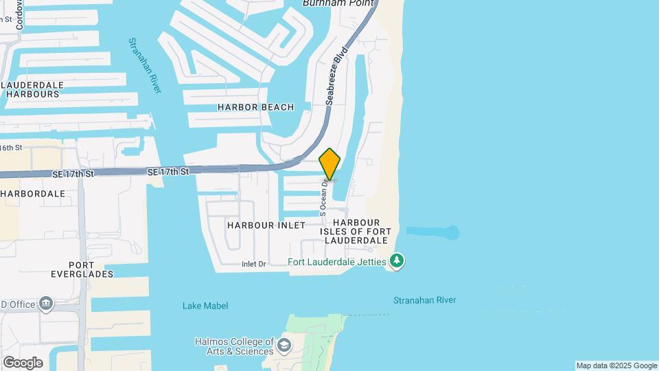 1800 S Ocean Dr Map and Location Details