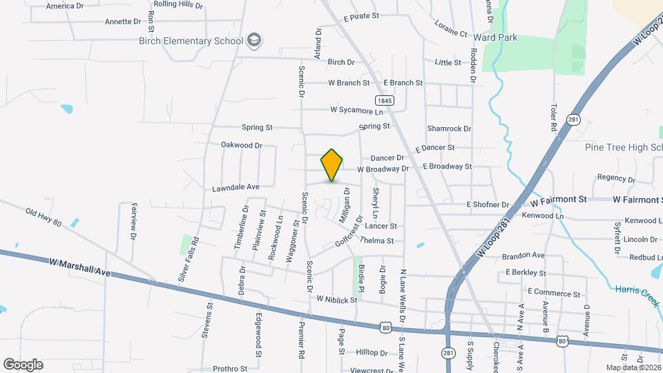 510 Rosedale Dr Map and Location Details