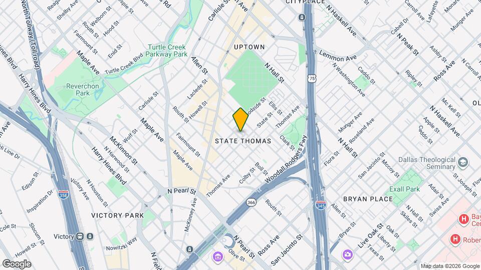 2412 Worthington St Map and Location Details