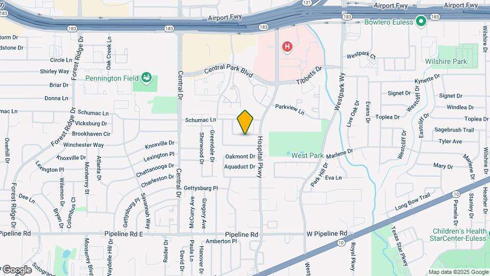 2408 Shady Turf Dr Map and Location Details