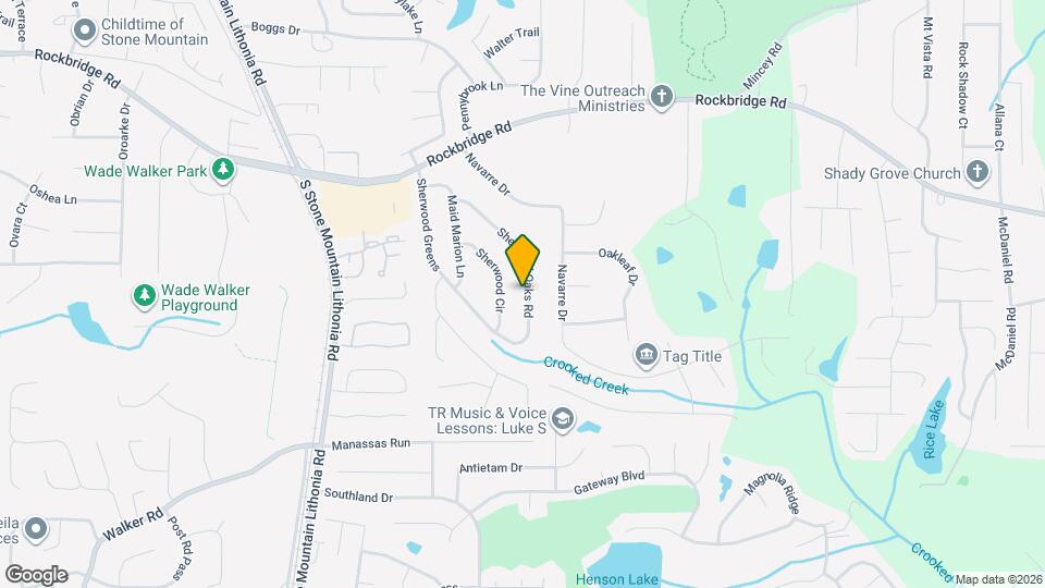 535 Sherwood Oaks Rd Map and Location Details