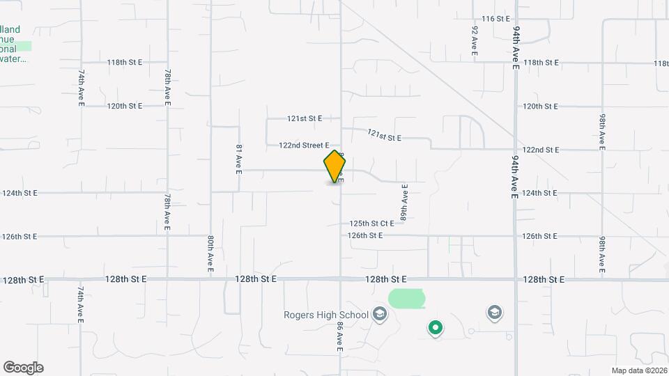 8512 123rd St Ct E Map and Location Details