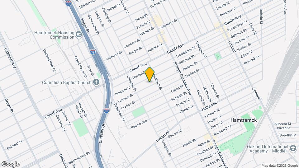2315 Yemans St Map and Location Details