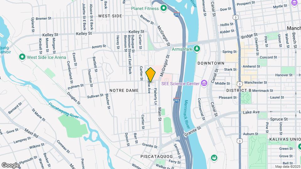 237 Notre Dame Ave Mapa y Detalles de la Ubicación