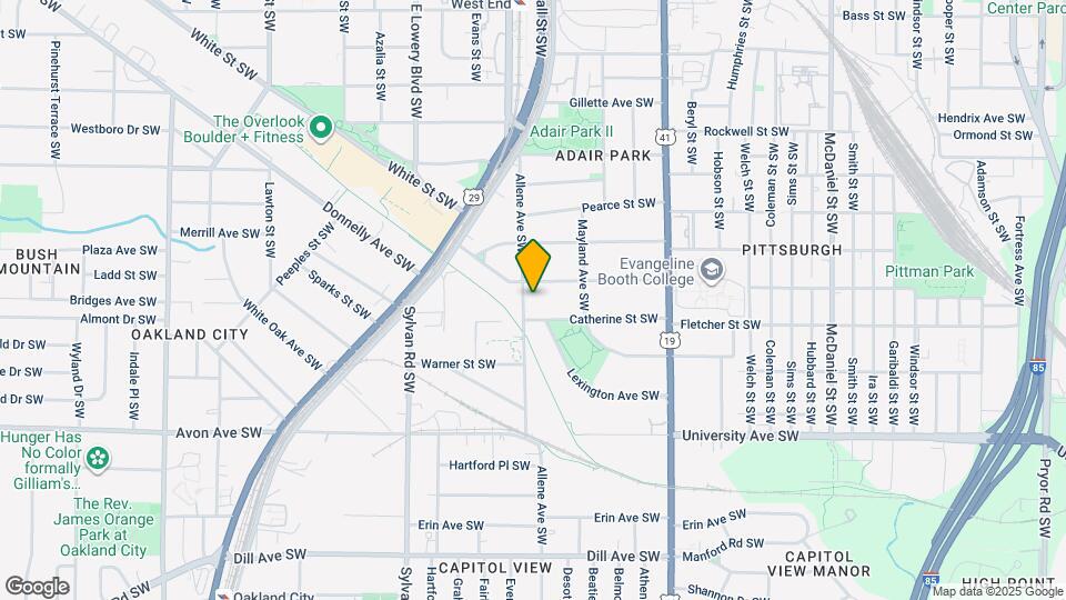 1040 Allene Ave SW Mapa y Detalles de la Ubicación