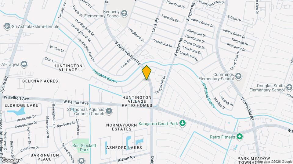 10606 Beckfield Dr Map and Location Details