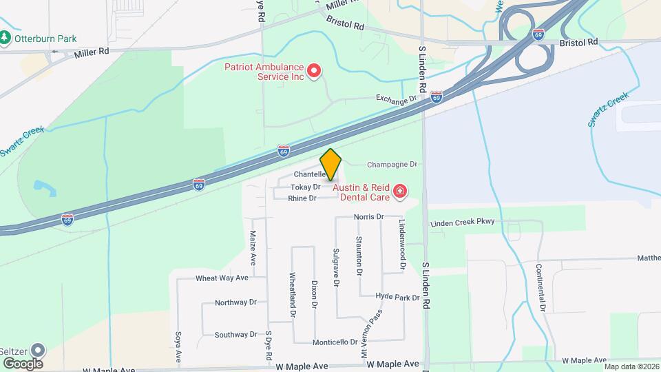 5142 Rhine Dr Map and Location Details