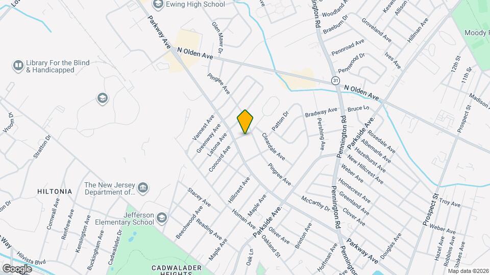 513 Concord Ave Map and Location Details