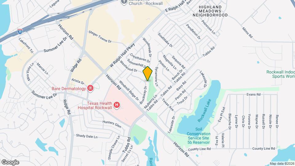 133 Brockway Dr Mapa y Detalles de la Ubicación