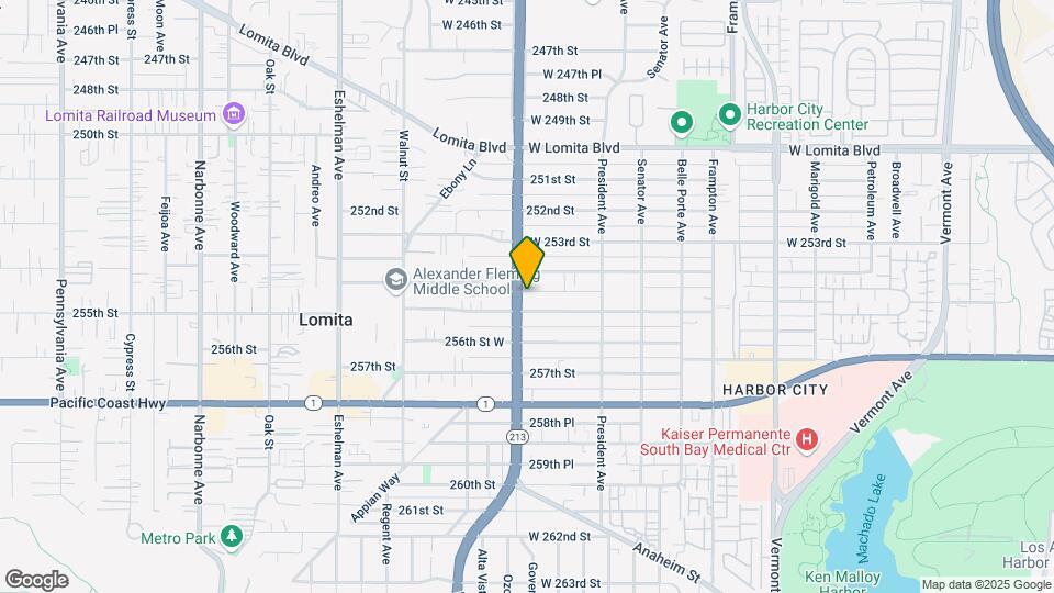 25424 Western Ave Map and Location Details