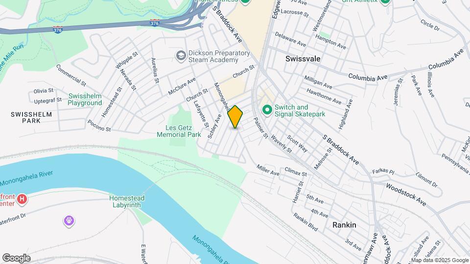 2050 Monongahela Ave Map and Location Details